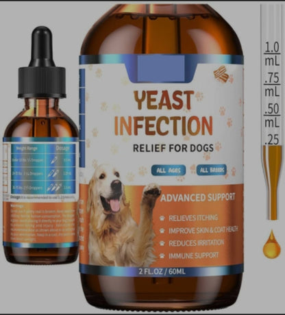 MedyDOGS - Yeast Infection Relief for Dogs – Advanced Liquid Formula