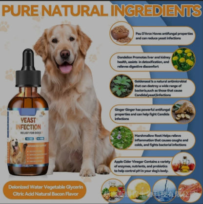 MedyDOGS - Yeast Infection Relief for Dogs – Advanced Liquid Formula